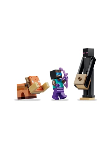 LEGO Minecraft 21584 – Netherportal trifft Endportal - ab 3 Jahren in multicolored