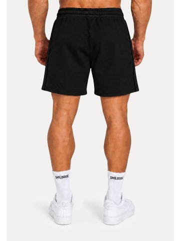 SMILODOX Regular Fit Shorts Calvento in Schwarz