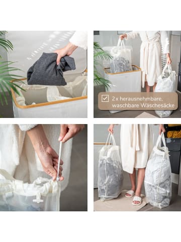 bremermann Wäschesammler 145 L beige