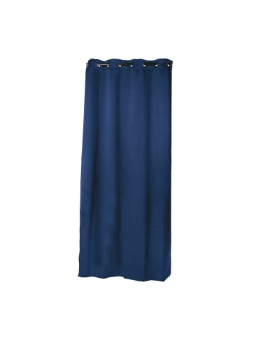 relaxdays 2 x Vorhang in Blau - (B)135 x (H)245 cm