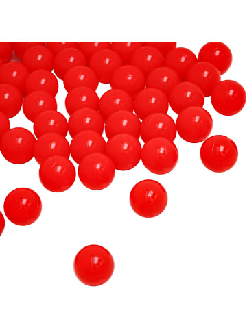 LittleTom 50x Bällebadbälle Mila 5,5 cm in rot