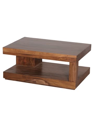 KADIMA DESIGN Couchtisch | Sheesham, 90x60x40cm, Massiv, Unikat
