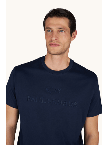 Paul & Shark T-Shirt 10261182513494 Blau
