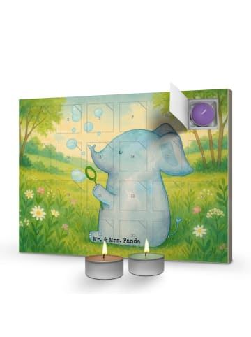 Mr. & Mrs. Panda adventskalender mit kerzen Elefant Seifenblasen... in Weiß