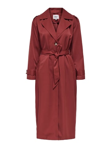 ONLY Trenchcoat in Spiced Apple