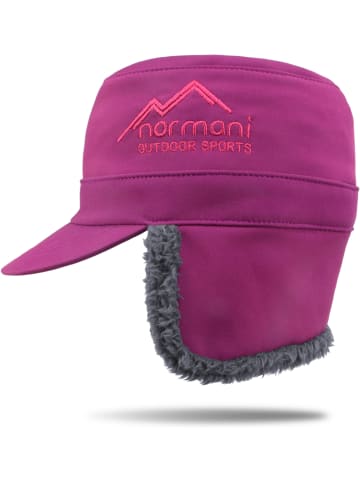 Normani Outdoor Sports Kinder Wintercap Snowfella Kids in Fuchsia