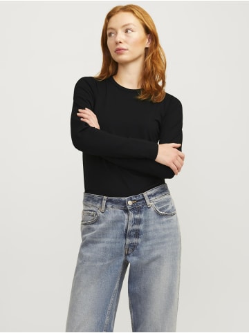 JJXX Langarm-T-Shirt in Black