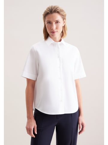 Seidensticker Hemdbluse Regular in Weiß