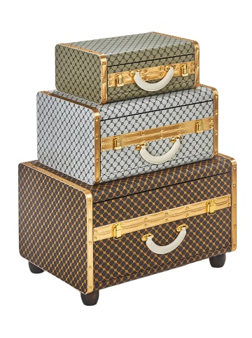 kobolo Aufbewahrungsbox VELORA in Braun