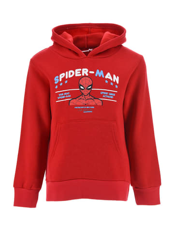 Spiderman Pullover mit Kapuze Sweatshirt in Rot