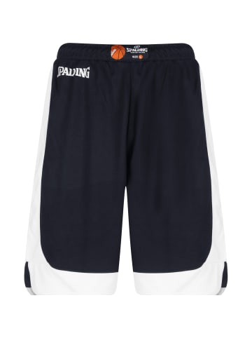 Spalding Shorts Hustle in blau / weiß