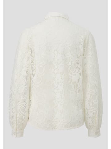 QS Bluse in 0200_ecru