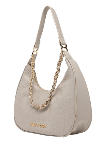 Carlo Colucci Schultertasche Dolzani in Grau