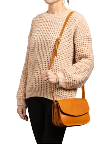 Viola Castellani Umhängetasche in YELLOW