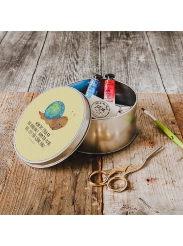 Mr. & Mrs. Panda Erinnerungsbox Schnecke Sir mit Spruch in Gelb Pastell