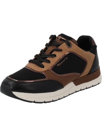 Tamaris Schnürschuhe in black comb