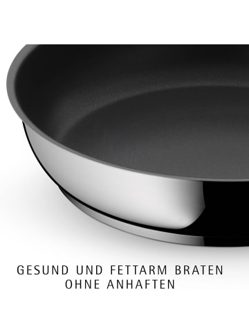 WMF Devil Bratpfanne 24 cm Edelstahlpfanne Antihaftbeschichtet alle Herdarten