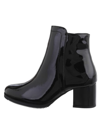 Ital-Design Stiefelette in Schwarz