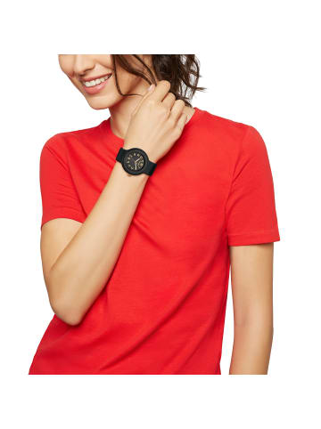 Hip Hop Analoguhr hero.dot schwarz