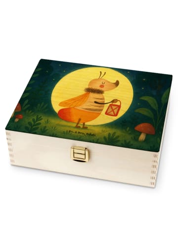 Mr. & Mrs. Panda Tee Beutel Halter Glühwürmchen Design ohne Spruch in Weiß