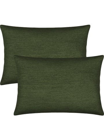 Erwin Müller Jacquard Kissenhülle 2er-Pack ja in grün