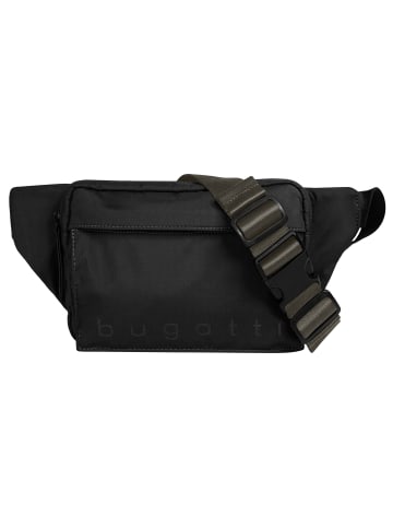 Bugatti Gürteltasche LEGERE Kunstfaser in schwarz