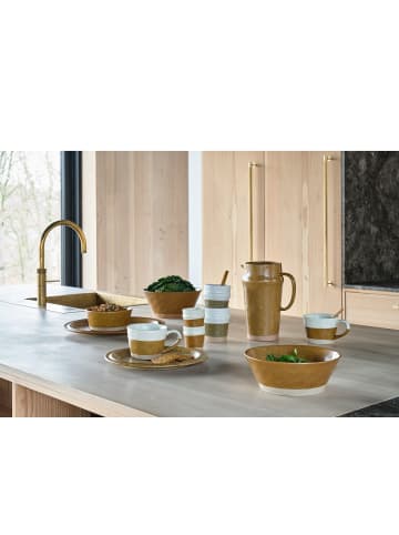 Villa Collection Becher Evig in Braun/Creme