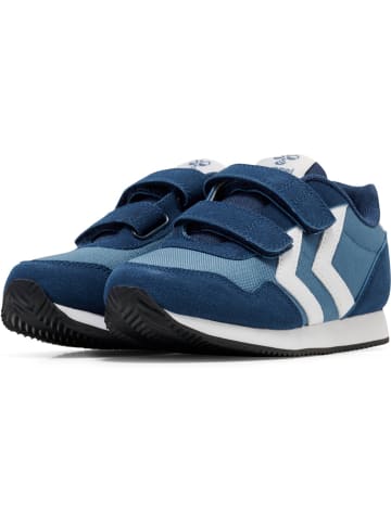Hummel Kinder Sneaker "Reflex Double Multi Jr" in Blau