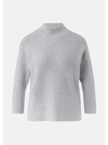 comma Strickpullover in 92W2_grau meliert