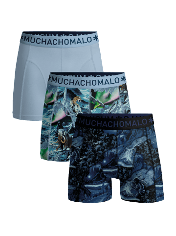 Muchachomalo 3er-Set: Boxershort in Mehrfarbig - für Kinder