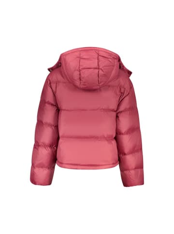 Calvin Klein Rot Nylon Shell Jacke