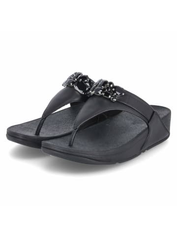 fitflop Zehentrenner LULU in Schwarz