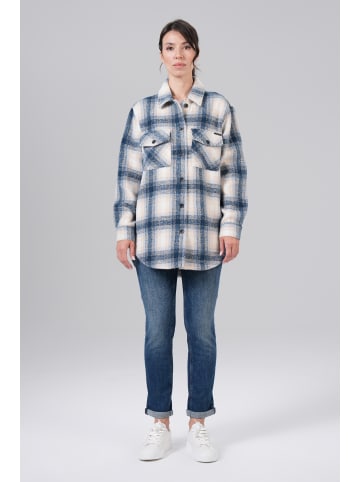 M.O.D Jacke in Blue/Chalk Check