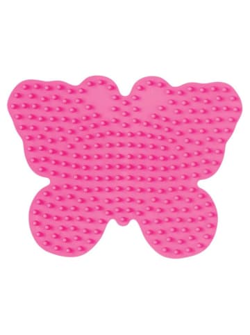 Hama Stiftplatte Schmetterling für Midi-Bügelperlen in pink