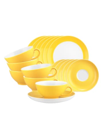 Seltmann Weiden 18-tlg. Teeservice Liberty Pure Colors in – in Yellow Glow
