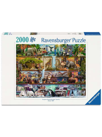 Ravensburger Puzzle 2.000 Teile Erwachsenenpuzzle 2000 Teile - Aimee Stewart: Großartige Tierwelt Ab 14 Jahre in bunt