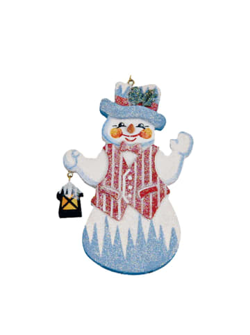 Käthes Original Baumschmuck Festlicher Schneemann in bunt