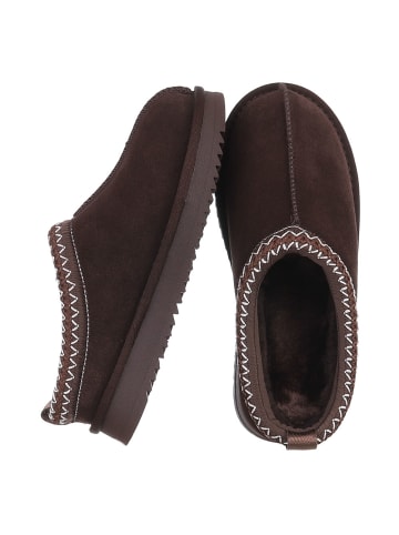 Ital-Design Stiefelette in Braun