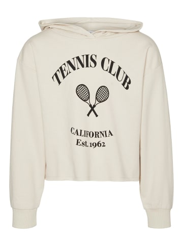 Vero Moda Girl Sweatshirt mit Kapuze in Oatmeal