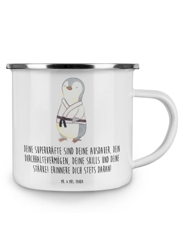 Mr. & Mrs. Panda Teetasse Sportliche Wettkämpfe Superkräfte mit ... in Weiß
