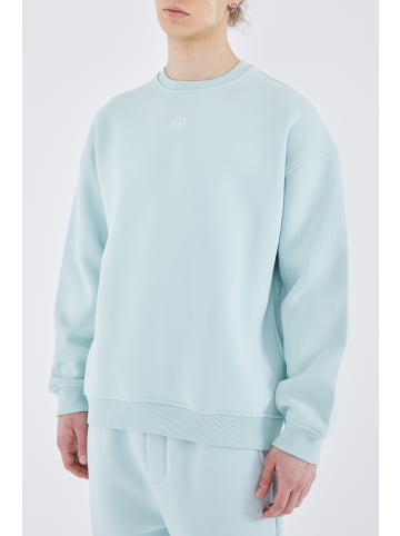 Ossy Homer Basic Sweatshirt Oversize Fit Pullover in Mint