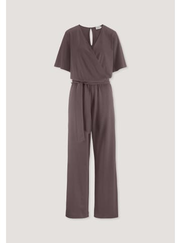 Hessnatur Jersey Overall in brombeersorbet