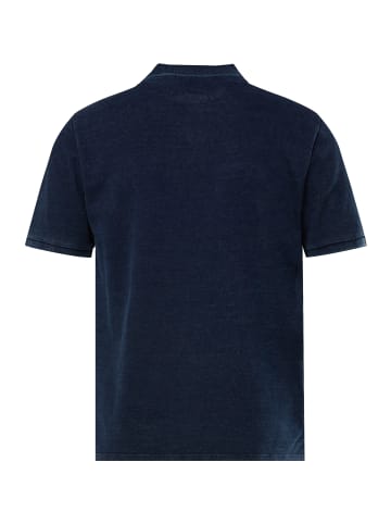 JP1880 Poloshirt in blue denim