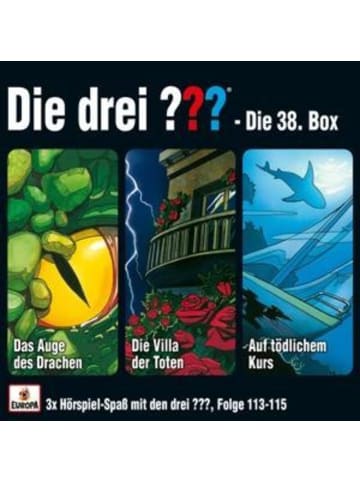 Sony Music Entertainment Die drei ??? - Box 38 (Folgen 113-115) (drei Fragezeichen)