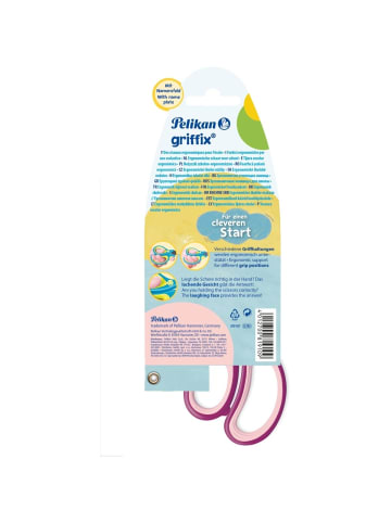 Pelikan Schulschere griffix spitz Rechtshänder SweetBerry