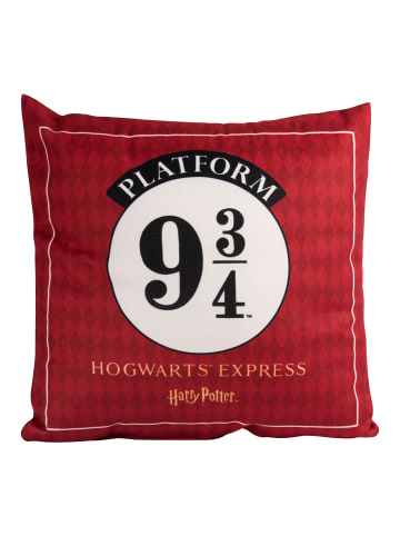 United Labels Harry Potter Kissen - Express 9 3/4 30x30 cm in rot