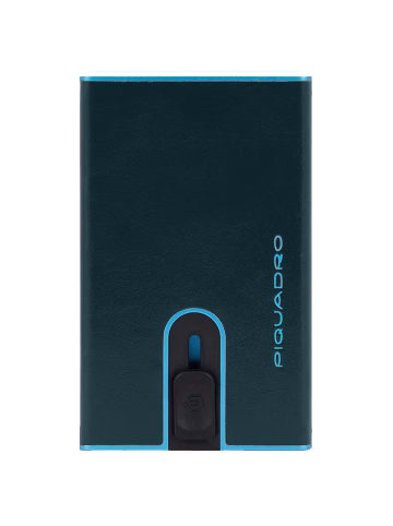 Piquadro Blue Square - Kreditkartenetui 11cc 10 cm RFID in grau