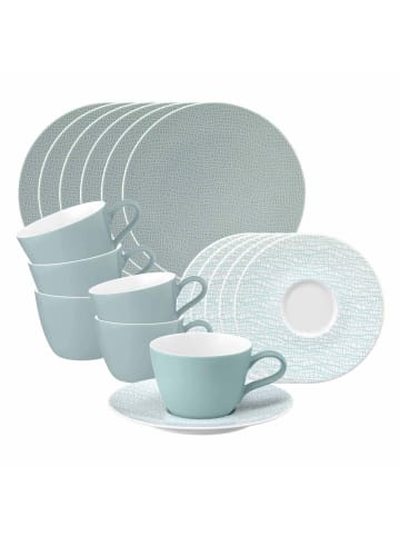 Seltmann Weiden 18er Set Kaffeeservice Life Fashion in Green Chic