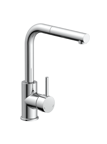 Franz Joseph Schütte VITAL Sensor-Spültischarmatur, Chrom, mit herausziehbarem Auslauf