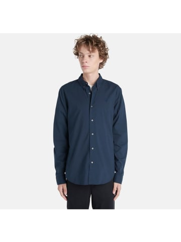 Timberland Longsleeve "Saco River Solid Poplin Long Sleeve Shirt" in Rot